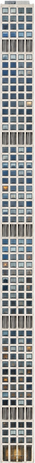 432 Park Avenue, New York, USA. Architectural and tip height: 425.7 meters.