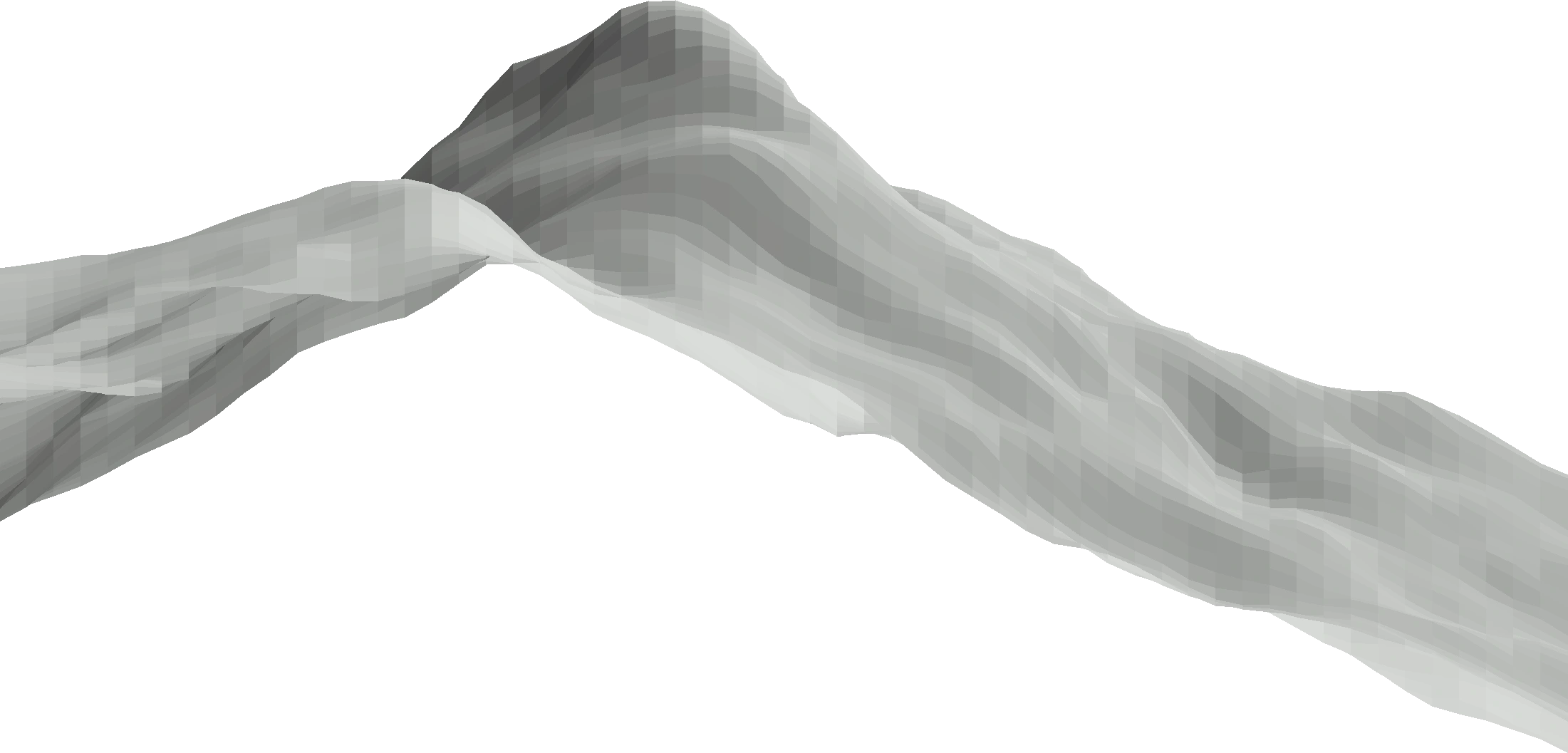 Alpamayo, Cordillera Blanca · bounded summit-area surface. Highest sampled surface in the documented Copernicus terrain section · EGM2008: 5709.3 meters, data-derived estimate.