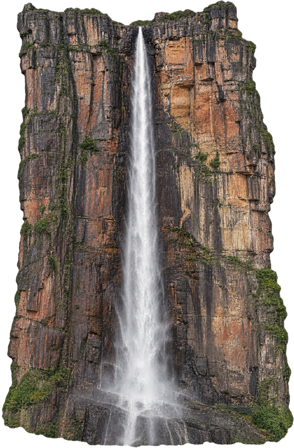 Angel Falls, Longest uninterrupted plunge · Canaima, Venezuela. Longest uninterrupted plunge only · 807 m: 807 meters.