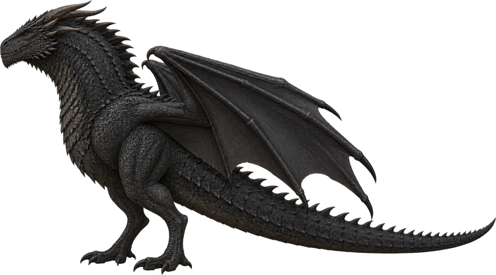 Balerion, Historical book reconstruction · adult. Height pending; displayed at a temporary size.