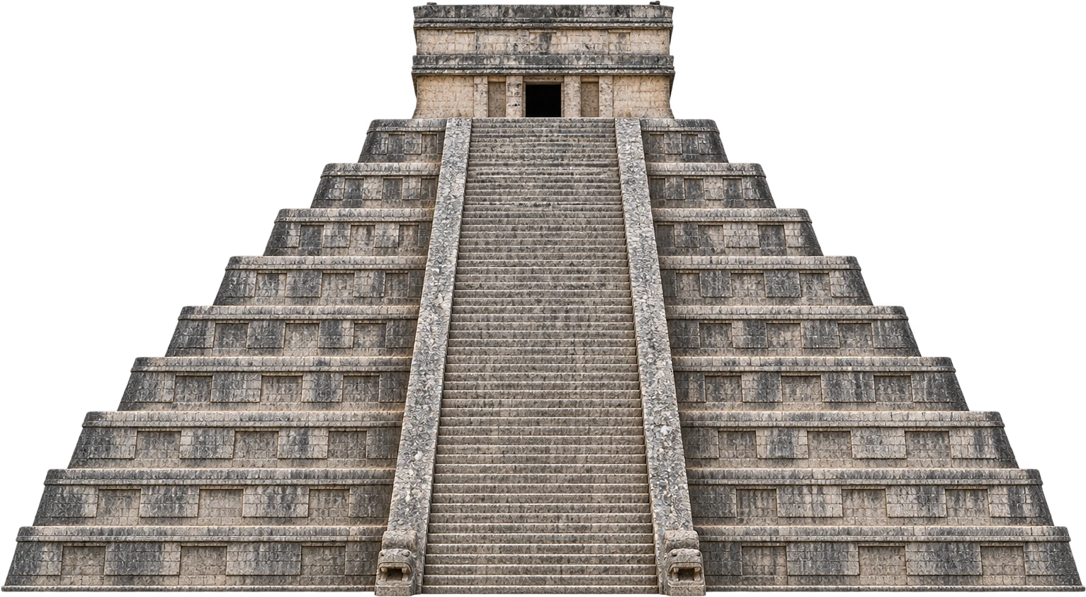 El Castillo, Chichén Itzá, Mexico. Pyramid and summit temple · approximately 30 m: 30 meters.