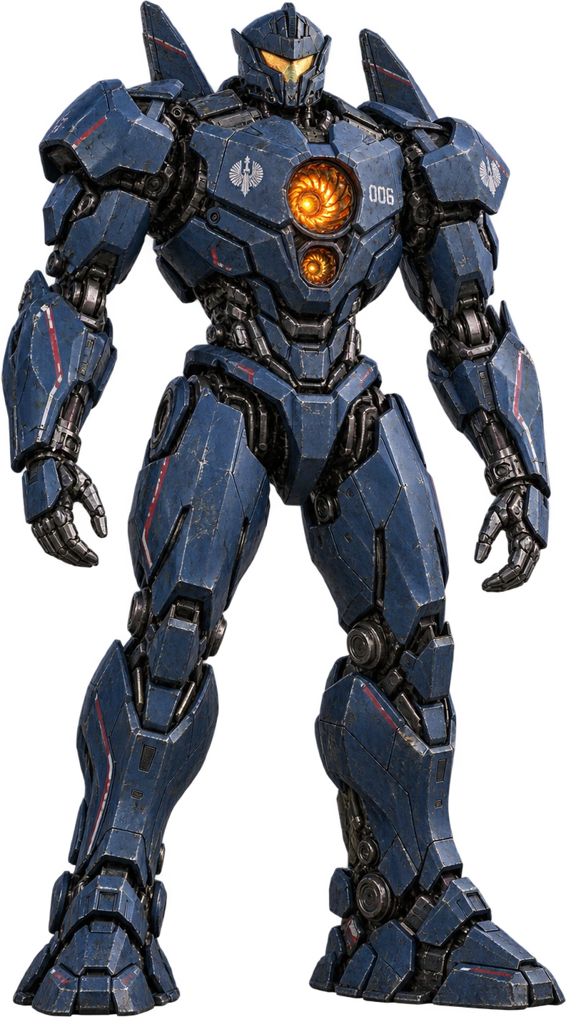 Gipsy Avenger, Pacific Rim Uprising · 2018 · production reference. Approximate production height · 270 feet: 82.296 meters, illustrative estimate.