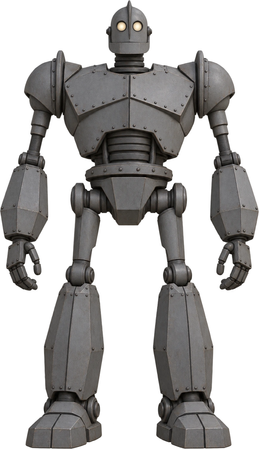 Iron Giant, The Iron Giant · 1999 film. Director-described fictional height · nominal 50 feet: 15.24 meters.