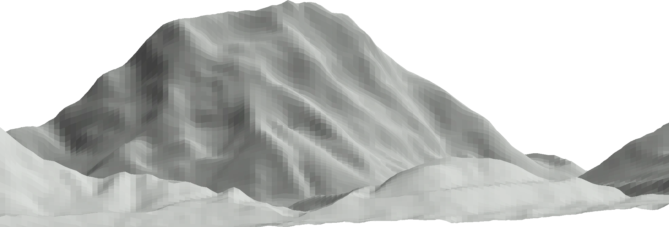Island Peak / Imja Tse, Nepal · Imja Tse summit-area section. Highest sampled surface in the documented Copernicus terrain section · EGM2008: 6131.9 meters, data-derived estimate.