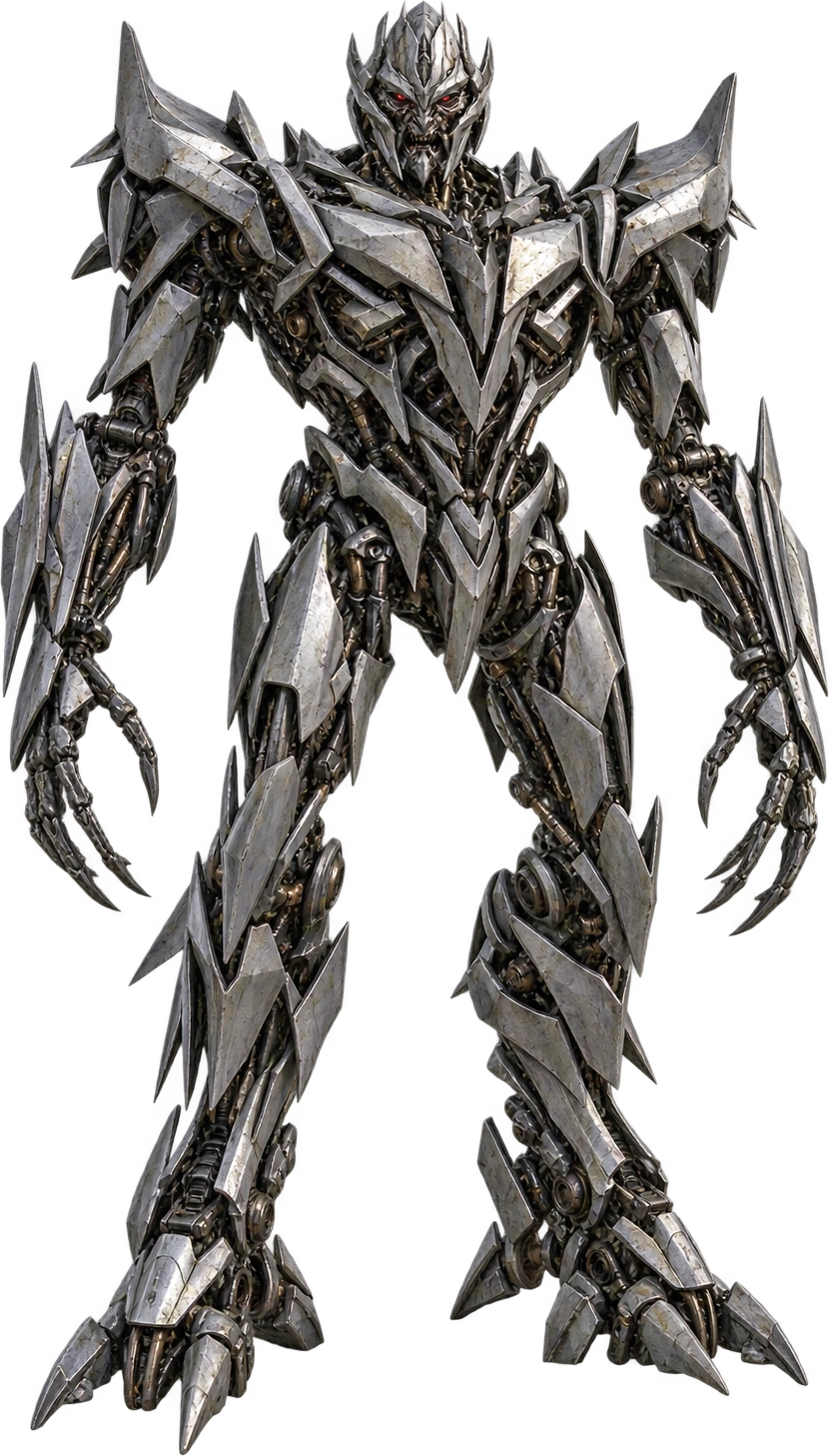 Megatron, Transformers · 2007 ordinary robot model. Reported 2007 ordinary-model height · nominal 35 feet: 10.668 meters.