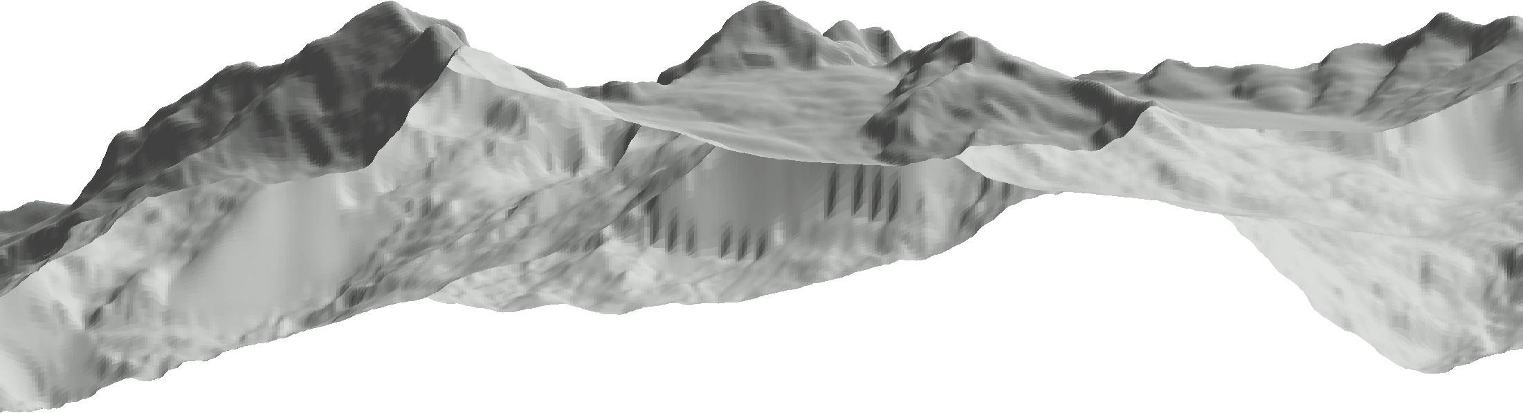 Mönch, Swiss Alps · summit between Eiger and Jungfrau. Highest sampled surface in the documented Copernicus terrain section · EGM2008: 4096.5 meters, data-derived estimate.