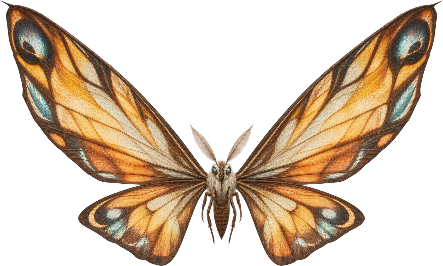 Mothra, King of the Monsters · adult · 2019. Monarch profile wingspan · 803 feet: 244.7544 meters.