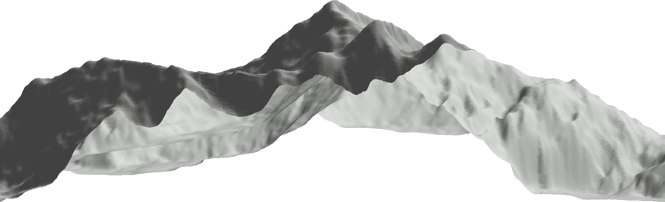 Mount Everest, Sagarmatha / Chomolungma · bounded southern view. Highest sampled surface in the documented Copernicus terrain section · EGM2008: 8737.8 meters, data-derived estimate.