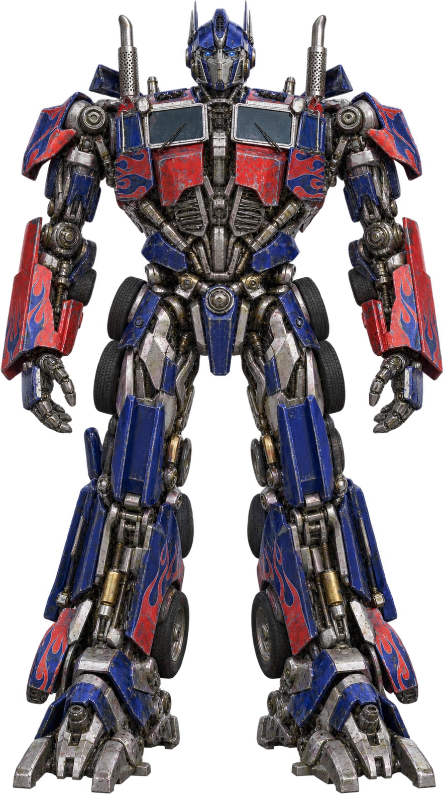 Optimus Prime, Transformers · 2007 live-action film. Reported 2007 robot-model height · nominal 28 feet: 8.5344 meters.