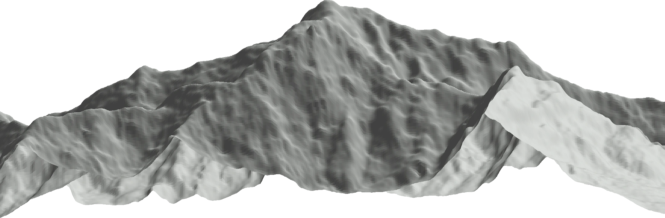 Rakaposhi, Karakoram · bounded summit slopes. Highest sampled surface in the documented Copernicus terrain section · EGM2008: 7649.2 meters, data-derived estimate.
