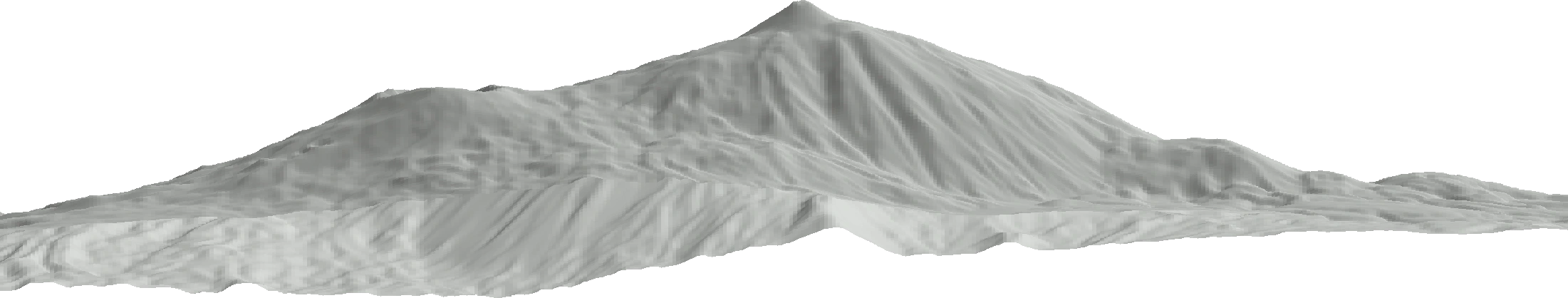 Teide, Tenerife · summit section, lower island and seafloor omitted. Highest sampled surface in the documented Copernicus terrain section · EGM2008: 3706.0 meters, data-derived estimate.