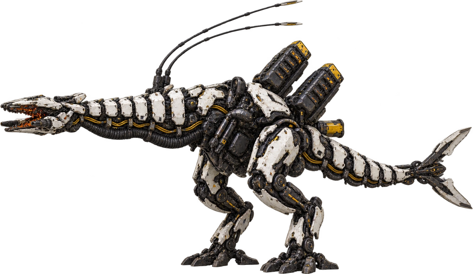 Thunderjaw, Horizon Zero Dawn · 2015 trailer reference. Director’s trailer reference · 24 meters long: 24 meters.
