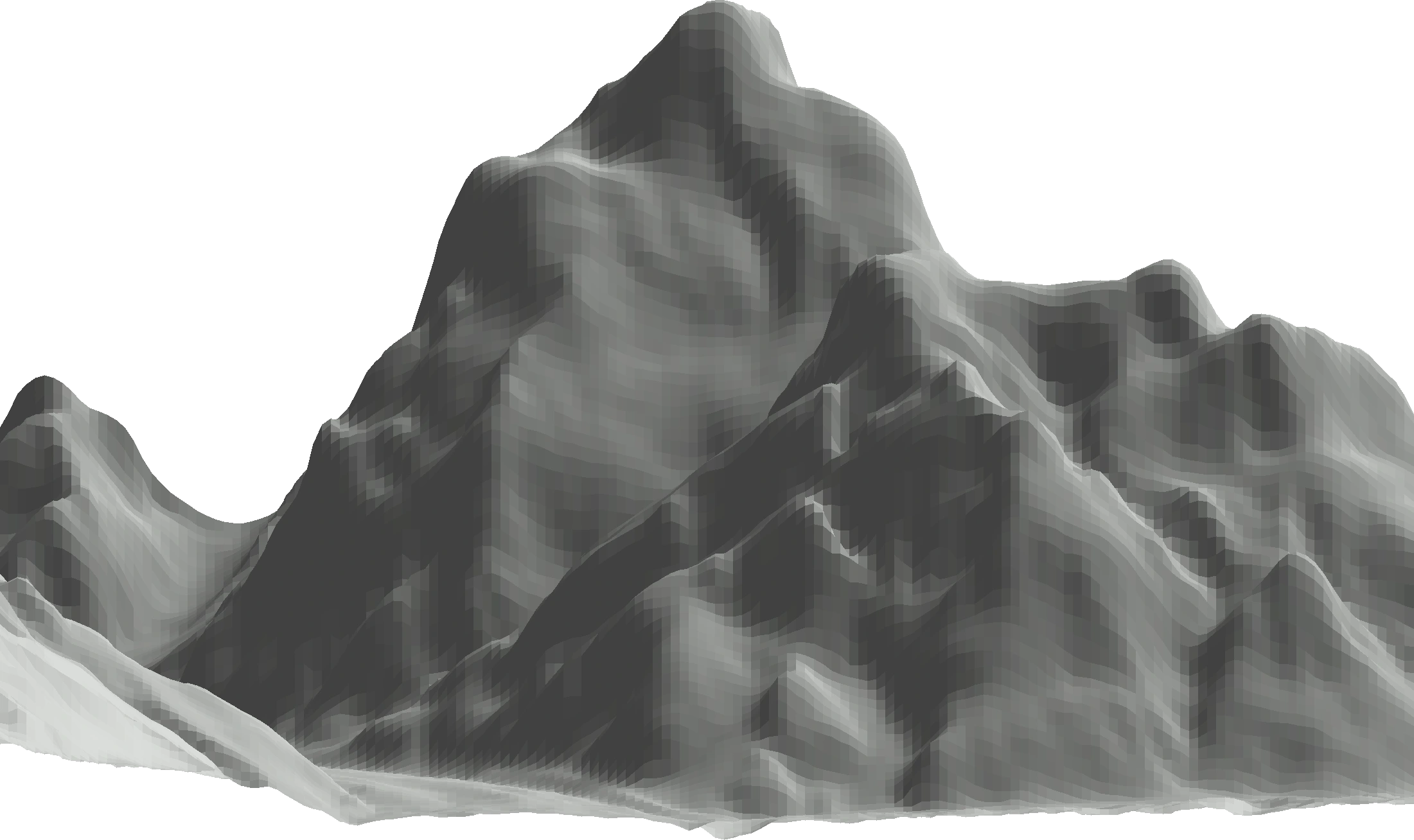 Trango Towers / Great Trango, Karakoram · Great Trango main-summit section. Highest sampled surface in the documented Copernicus terrain section · EGM2008: 6074.6 meters, data-derived estimate.