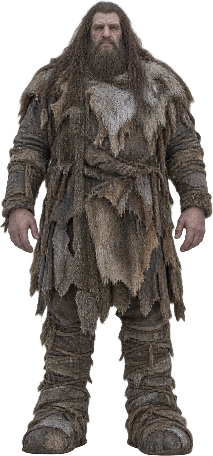 Wun Wun, Game of Thrones · season five. Production height reference · 20 feet: 6.096 meters.